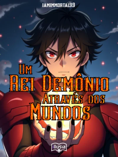 Um Rei Demônio Através dos Mundos Capa