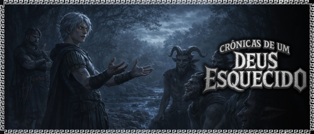 Crônicas de um Deus Esquecido Capa