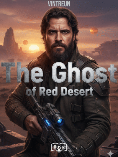 O Fantasma do Deserto Vermelho Capa