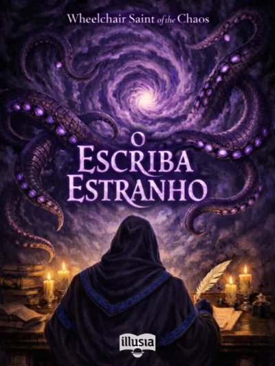 O Escriba Estranho Capa